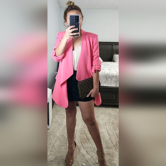 Zara Jackets & Blazers - Zara pink blazer